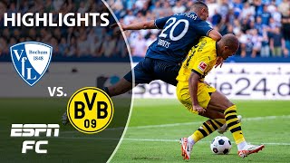 VFL Bochum vs Borussia Dortmund  Full Game Highlights  ESPN FC [upl. by Russom]