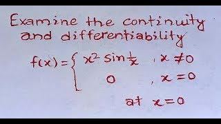 continuity and differentiability of bsc part 1 maths in hindi  most expected question [upl. by Tnahs]