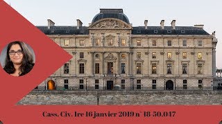 ⚖️ Cass Civ 1re 16 janvier 2019 n° 1850047 Droit des étrangers [upl. by Ailhad]