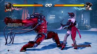 Tekken 7 Gigas ff12 Combos  PS4 [upl. by Heim]