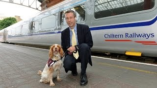 Chiltern Railways MD Rob Brighouse goes Deaf for the Day for Hearing Dogs for Deaf People [upl. by Biddy]