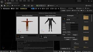 SUPER EASY RETARGET OF MOTORICA AI ANIMATIONS TO METAHUMANS IN UNREAL ENGINE 53 MOTORICA PLUGING [upl. by Nyasuh]