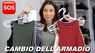 CAMBIO DELLARMADIO amp DECLUTTERING DEI VESTITI ESTIVI [upl. by Edwina897]