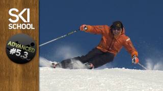 Dynamic Skiing Carve Turns  Advanced Ski Lesson 53 [upl. by Ailahs]