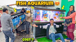 Finally Fish Aquarium le liya  Dream pura kar Diya 😍 [upl. by Gayner851]