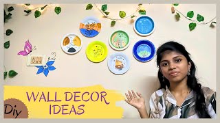 DIY wall Decor in low cost at home in Tamildiypaper plate vigasdiary diy [upl. by Acinaj]