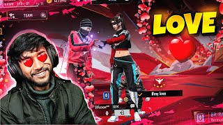 Valentine Special Duo Emote With Girl 😍 Character  Badge99  Free Fire Max [upl. by Buford166]