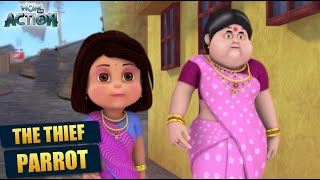 Vir और Gintu क्यो बने Ladki  47  Hindi Kahani  Wow Kidz Action  The Theif Parrot  spot [upl. by Araek]