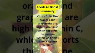 Foods to Boost Immunity [upl. by Revlys]