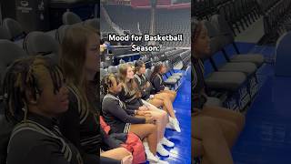 Our bball team is a whole mood😂 basketball highschoolbasketball highschoolsports nba cheer [upl. by Anastice]