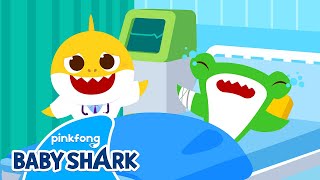 Baby Shark Doctor Im Sick  Jobs  Baby Shark Word Song for Kids  Baby Shark Official [upl. by Avon397]