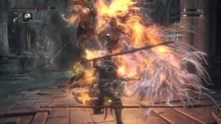 How to heal Laurence the First Vicar Bloodborne The Old Hunters [upl. by Letch]