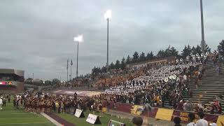 CMU Football Team and Marching Band Postgame Celebration 92824 [upl. by Ahsaeym]