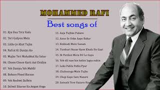 BEST OF MOHAMMAD RAFI HIT SONGS Mohammad Rafi Old Hindi Superhit Songs [upl. by Oberg666]