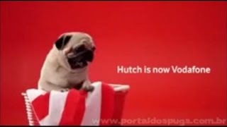 Vodafone  quotHutch Is Now Vodafonequot  Inserções Curtas de TV  Propaganda com Pug [upl. by Malita]