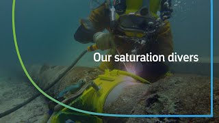 How Our Saturation Divers Help Us Face Offshore Challenges  Our People [upl. by Ahseel]