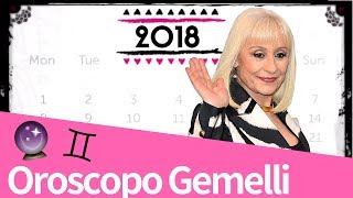 Oroscopo Gemelli 2018 [upl. by Aitas]