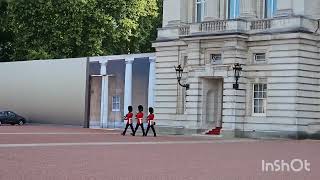 In action Change of the Buckingham Palace Guards Aug 2024 [upl. by Joellen]