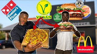 Wir testen VEGANE🌱 FastFood Produkte überraschend gut [upl. by Countess]