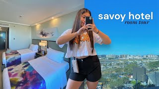 staying at savoy hotel manila 🛫 [upl. by Roxy]