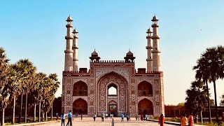 Akbars Tomb  Akbars Tomb History  अकबर का मकबरा  Sikandra  Places to Visit in Agra  4K [upl. by Yorke]