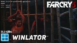 FARCRY 3 Winlator Gblic Afei Snapdragon 695 Game Test [upl. by Pomfrey243]