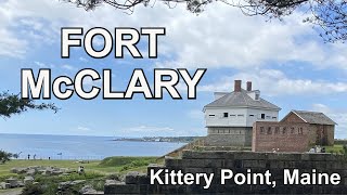 Come with us to explore FORT McClary in Kittery Point Maine [upl. by Celin]