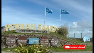 Perran Sands Holiday Park  Le Haven at Perranporth Cornwall England UK [upl. by Selrhc]