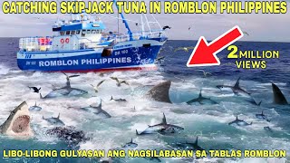 CATCHING SKIPJACK TUNA IN ROMBLON PHILIPPINES  KAWAN NG GULYASAN SA TABLAS ROMBLON [upl. by Shiau]