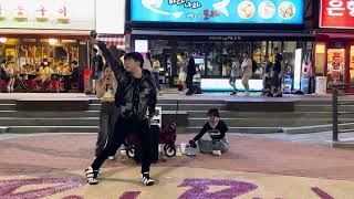 HONGDAE KPOP SOLO BUSKING RED CREW  Chung Ha Sparkling [upl. by Ydnec404]