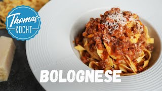 Bolognese Sauce wie in Italien  Ragù alla Bolognese [upl. by Eisiam780]