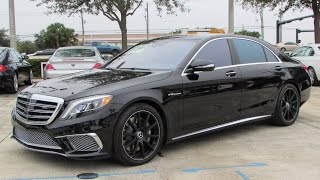 2015 MercedesBenz S65 AMG V12 Biturbo Start Up Exhaust and In Depth Review [upl. by Beberg]