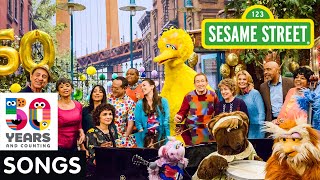 Sesame Street Norah Jones Sings Welcome To The Party Song  Sesame50 [upl. by Ymer158]