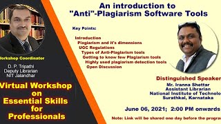 Introduction to AntiPlagiarism Software Tools [upl. by Aztilem]