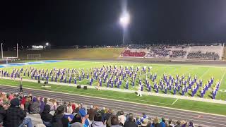 Jackson High School Marching Band Lake Band Show 2024 [upl. by Otrebide]