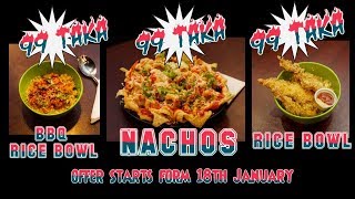 Rice BowlBBQ Rice Bowl And Nachos Offer In Cafe MSVZ [upl. by Ermina556]