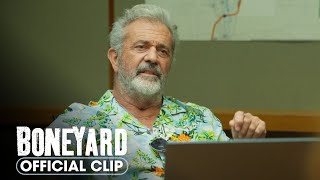 Boneyard 2024 Official Clip ‘Serial Killers For A Minute’  Mel Gibson Curtis quot50 Centquot Jackson [upl. by Bouldon668]