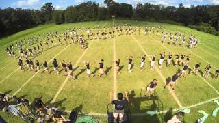 Band Camp Show 2013  Walled Lake Northern Marching Band [upl. by Edouard]