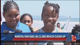 4H Beach Clean Up County NarivaMayaro [upl. by Accebar]