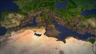 Isolation and partial desiccation of the Mediterranean  the onset of the Messinian Salinity Crisis [upl. by Leela]