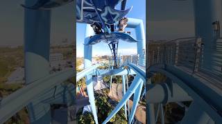 Seaworld’s FLYING Roller Coaster insta360 [upl. by Imoian]