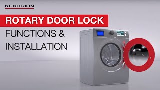 Rotary Door Lock  Functions amp Installation Instructions [upl. by Machos]