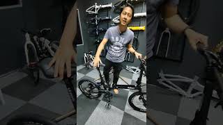 Berat Normal Setup Fnhon Blast Folding Bike [upl. by Hayn]