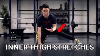 5 Best Inner Thigh amp Groin Stretches  Improve Flexibility amp Mobility [upl. by Selma793]