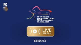 Kosovo vs Canada  Presidents Cup  2024 IHF Womens Youth U18 World Championship [upl. by Glaser]