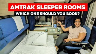 Amtrak Sleeper Rooms Which One Should You Book [upl. by Ardis]