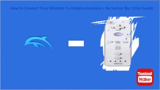 How to Connect Your Wii Remote to Dolphin Emulator  No Sensor Bar 2024 Guide [upl. by Elehcar]