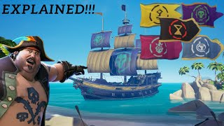 HOW TO PURCHASE AND RAISE AN EMISSARY FLAG SEA OF THIEVES [upl. by Epilif]