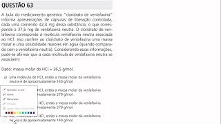 A bula do medicamento genérico “cloridrato de venlafaxina” informa presentações de cápsulas de [upl. by Dotson655]