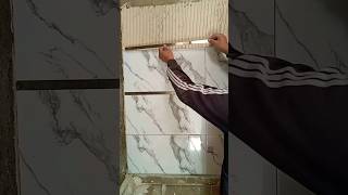 تركيب ceramica بورسلين السيراميك ceramictileinstallation [upl. by Marb]